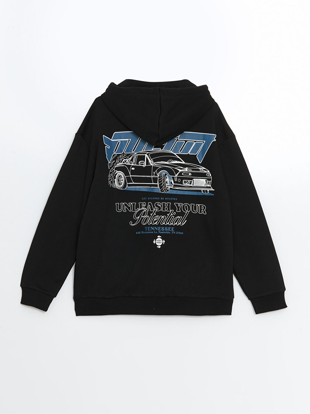 Long Sleeve Printed Thick Men's Thick Hoodie -W4DQ80Z8-CVL