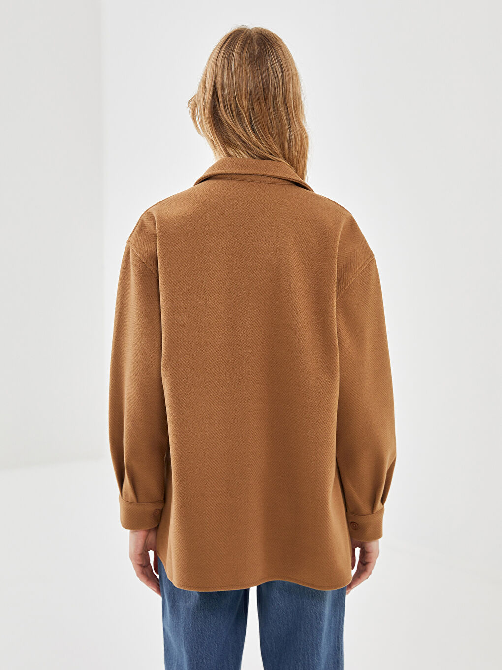 Oversize Women's Shirt Jacket -W4DR77Z8-YJW