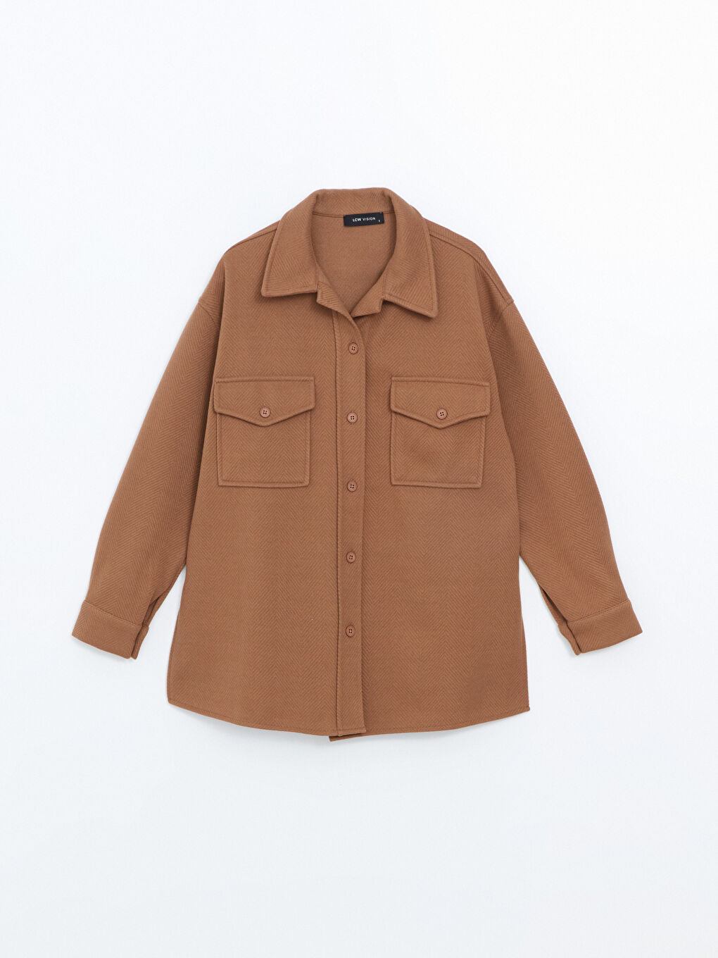Oversize Women's Shirt Jacket -W4DR77Z8-YJW