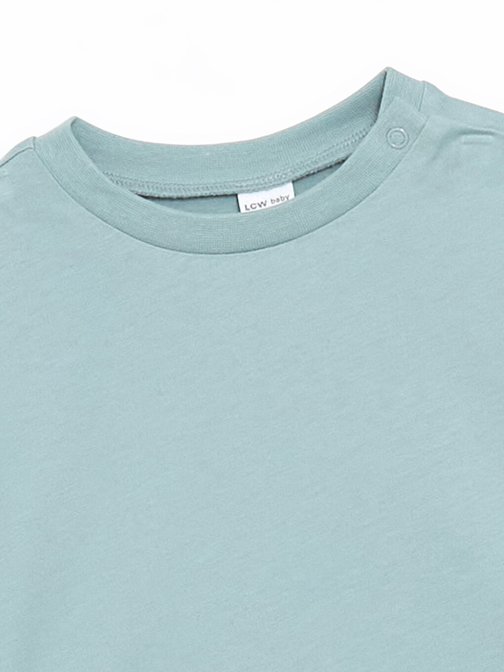 Mavi Bisiklet Yaka Erkek Bebek Tişört-2