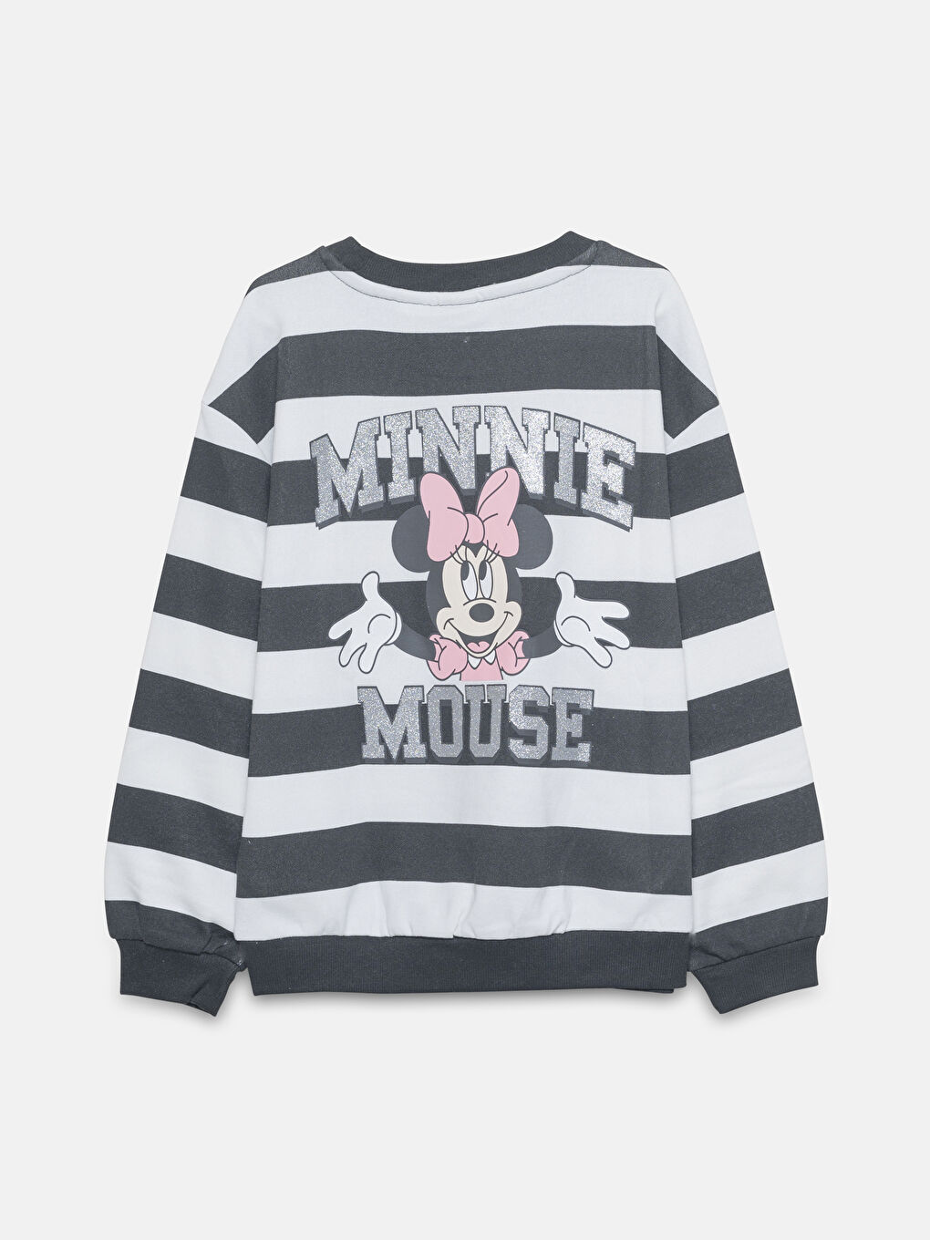 LCW Kids Φούτερ με Στρογγυλή Λαιμόκοψη και Σχέδιο Mickey Mouse για Κορίτσια Παχύ -W4DS36Z4-LEG