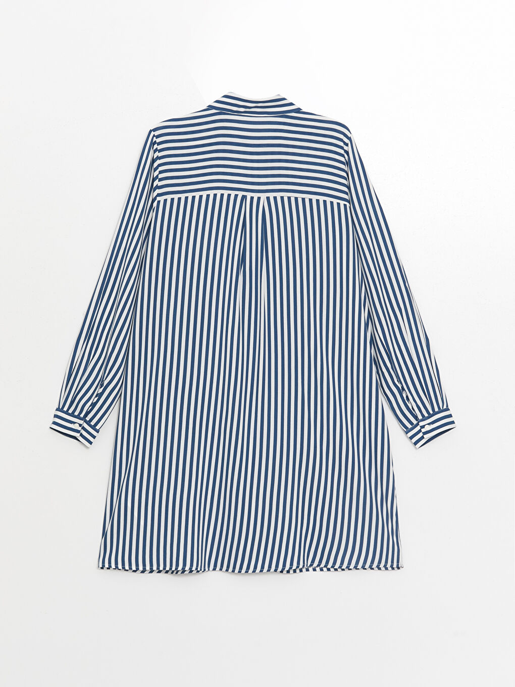LCWAIKIKI Classic Striped Women's Shirt Tunic -W4DS50Z8-LGS