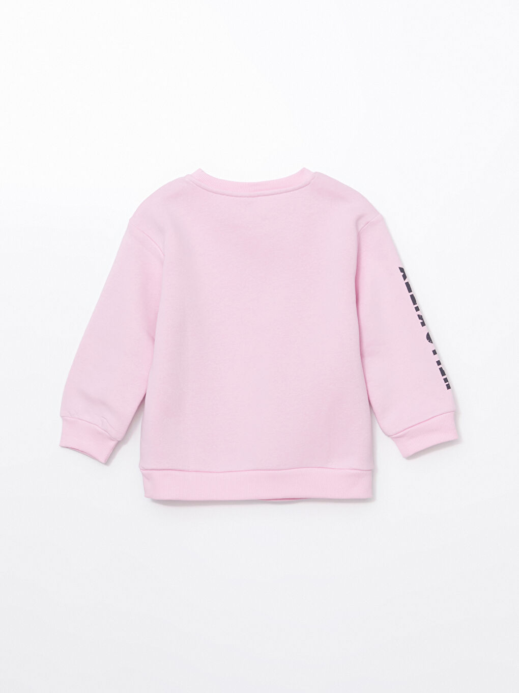 LCW Kids Pembe Leylak Bisiklet Yaka Hello Kitty Baskılı Kız Çocuk Kalın Sweatshirt - 2