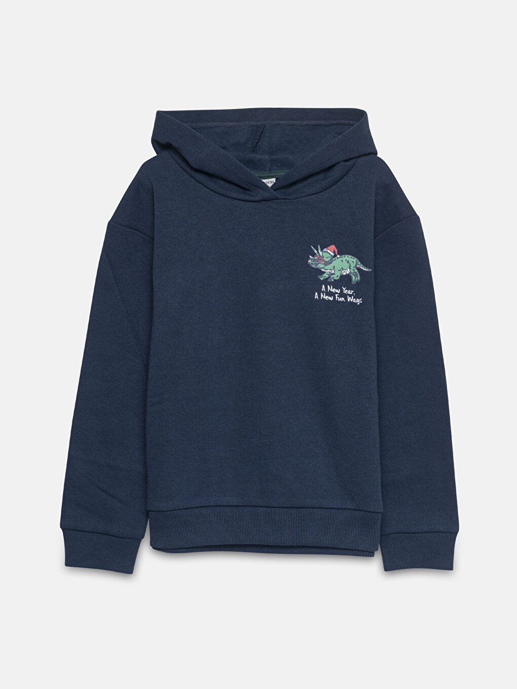 Boys' Printed Hooded Sweatshirt -W4DS96Z4-DWP