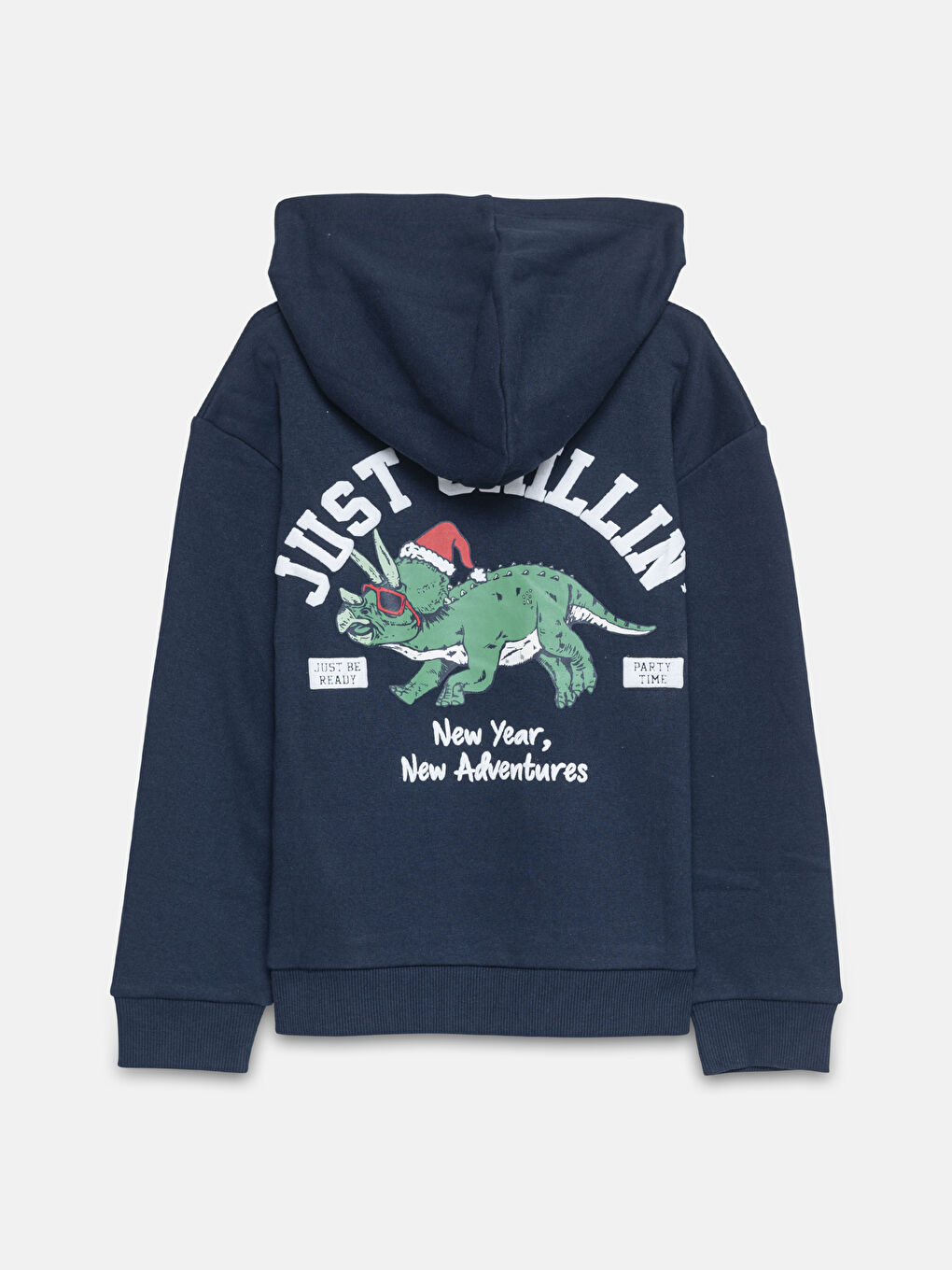 Boys' Printed Hooded Sweatshirt -W4DS96Z4-DWP
