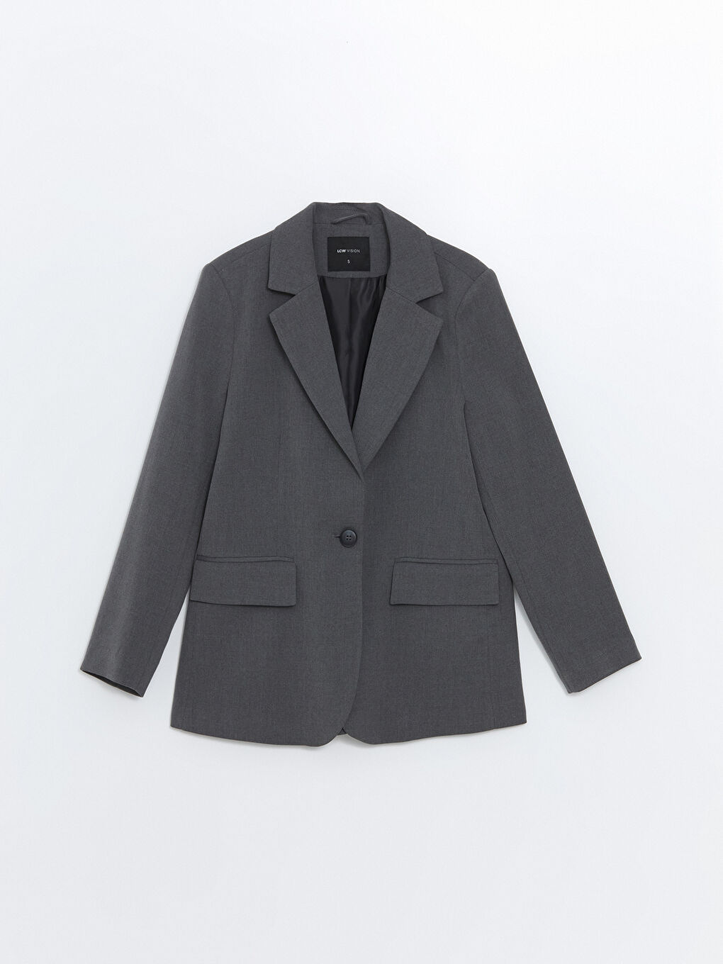 LC Waikiki Crepe Women's Blazer Jacket -W4DT01Z8-JMD