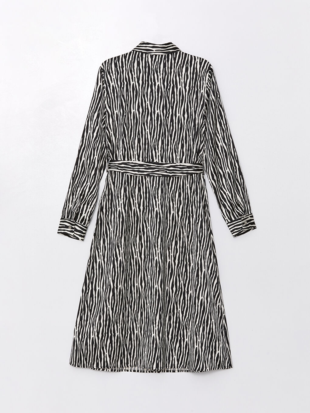 LCW Vision Patterned Women's Shirt Dress -W4DT08Z8-LQJ