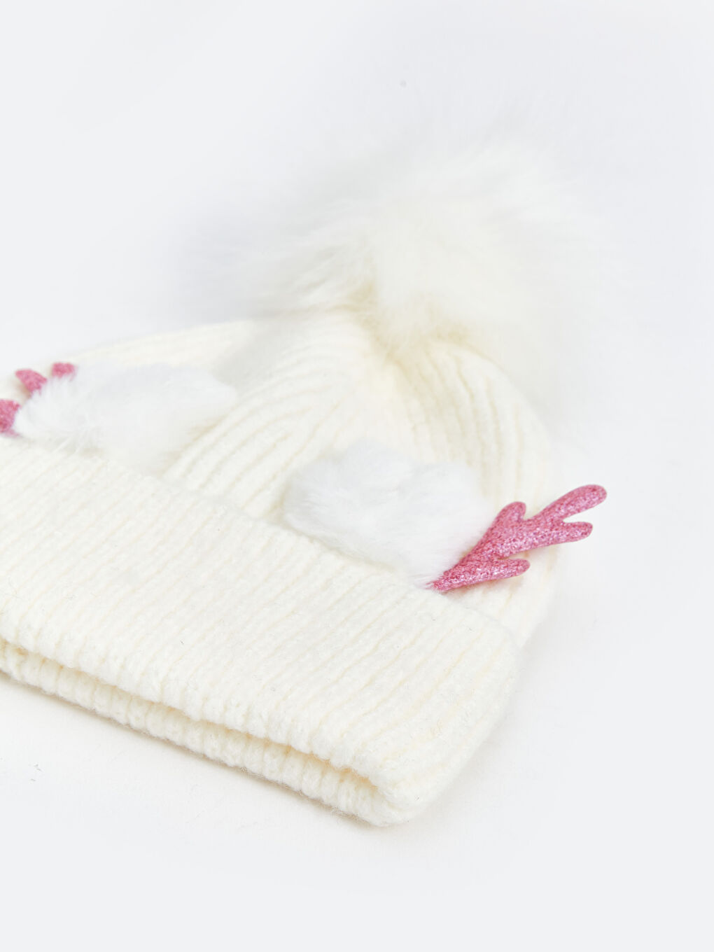 LCW ACCESSORIES Боне с помпон за момиче -W4DT15Z4-FDU