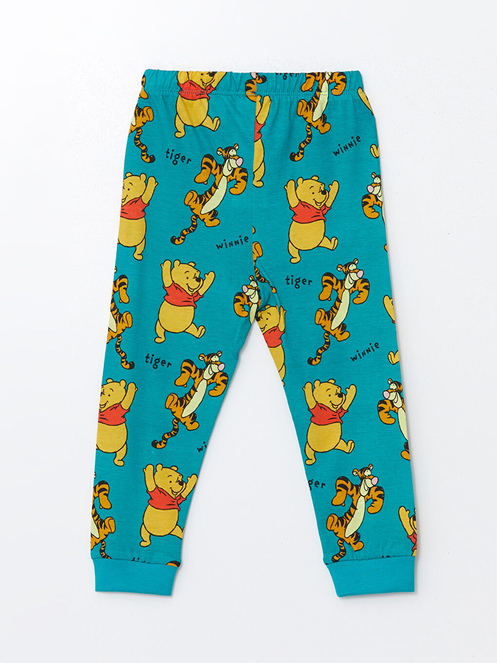 LCW baby Crew Neck Long Sleeve Winnie the Pooh Printed Baby Boys' Pyjama Set -W4DT73Z1-H4S