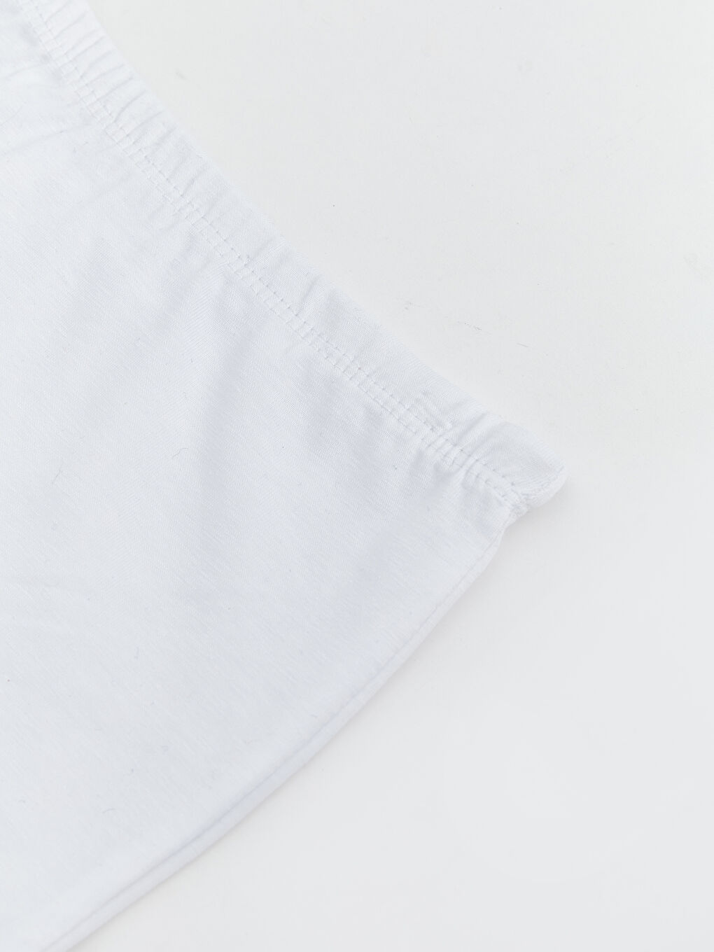 Beyaz Beli Lastikli Basic Kız Bebek Boxer-2