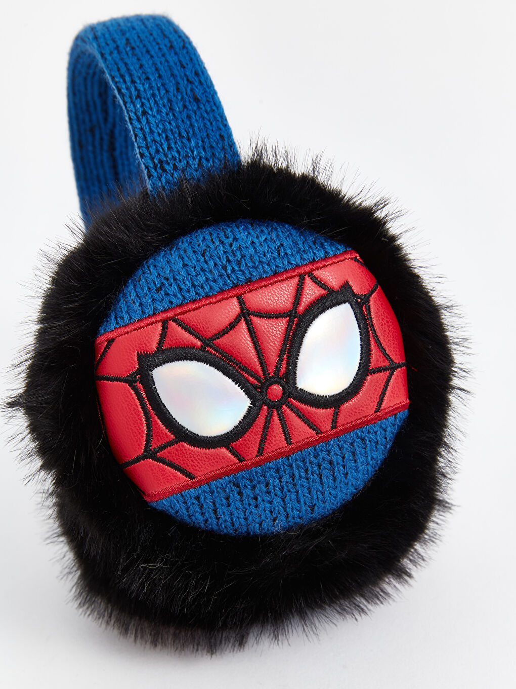 LCW ACCESSORIES Orta Mavi Spiderman Baskılı Erkek Çocuk Pelüş Kulaklık - 1