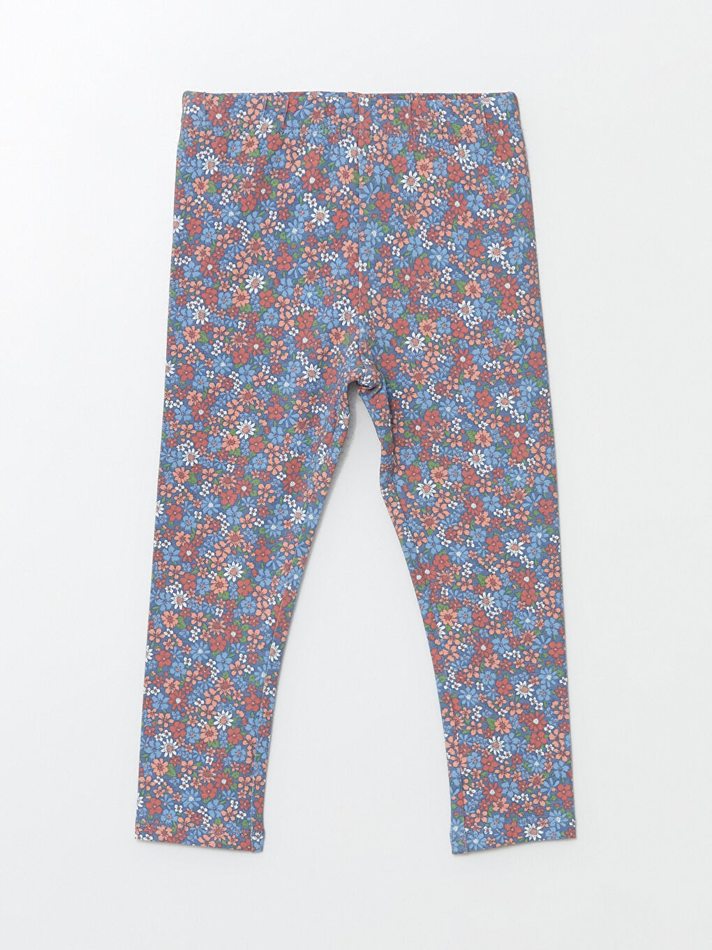 سروال ضيق بخصر مطاطي زهري بنات صغار جوج ديال الباكات-1