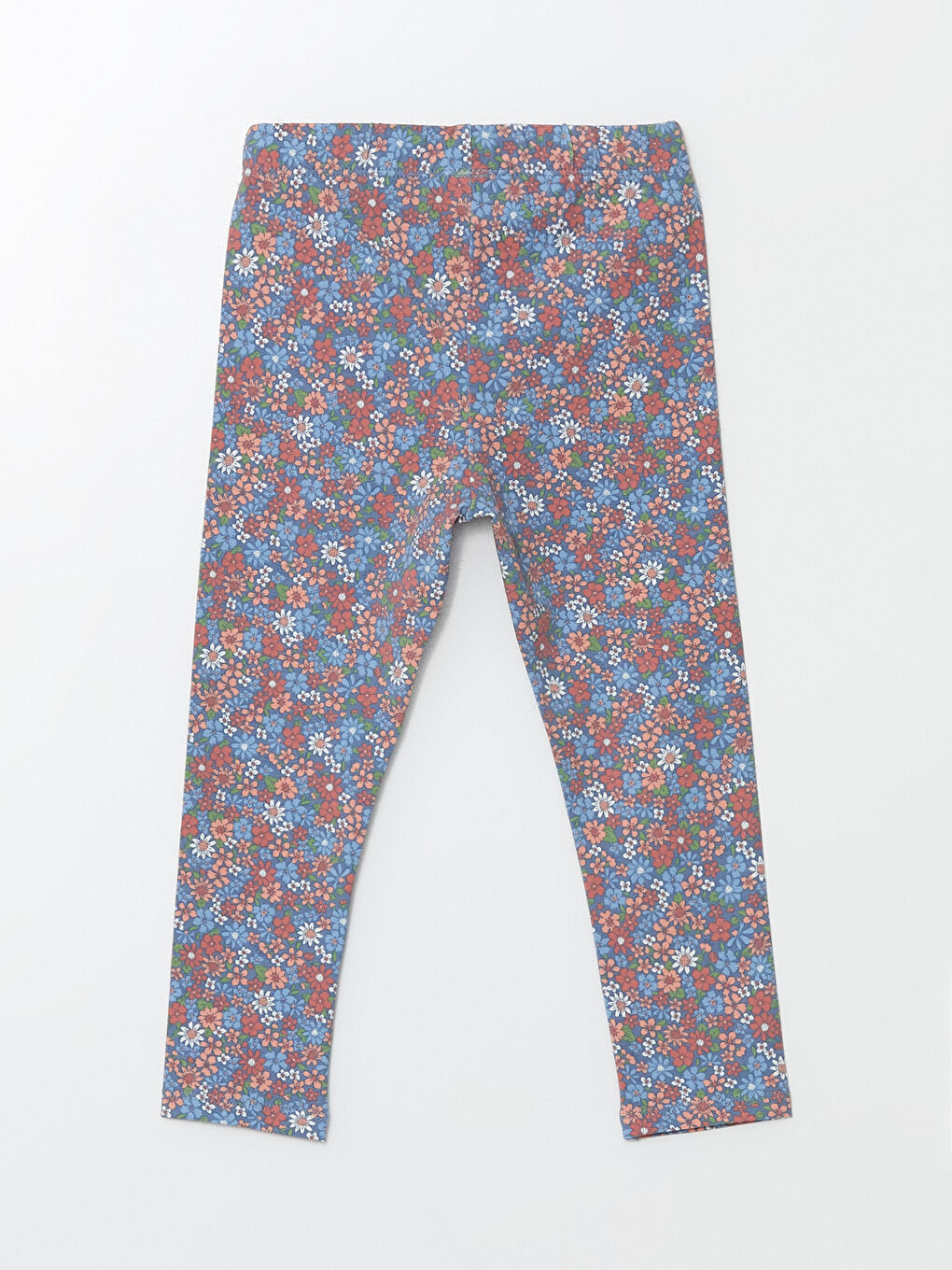 سروال ضيق بخصر مطاطي زهري بنات صغار جوج ديال الباكات-2