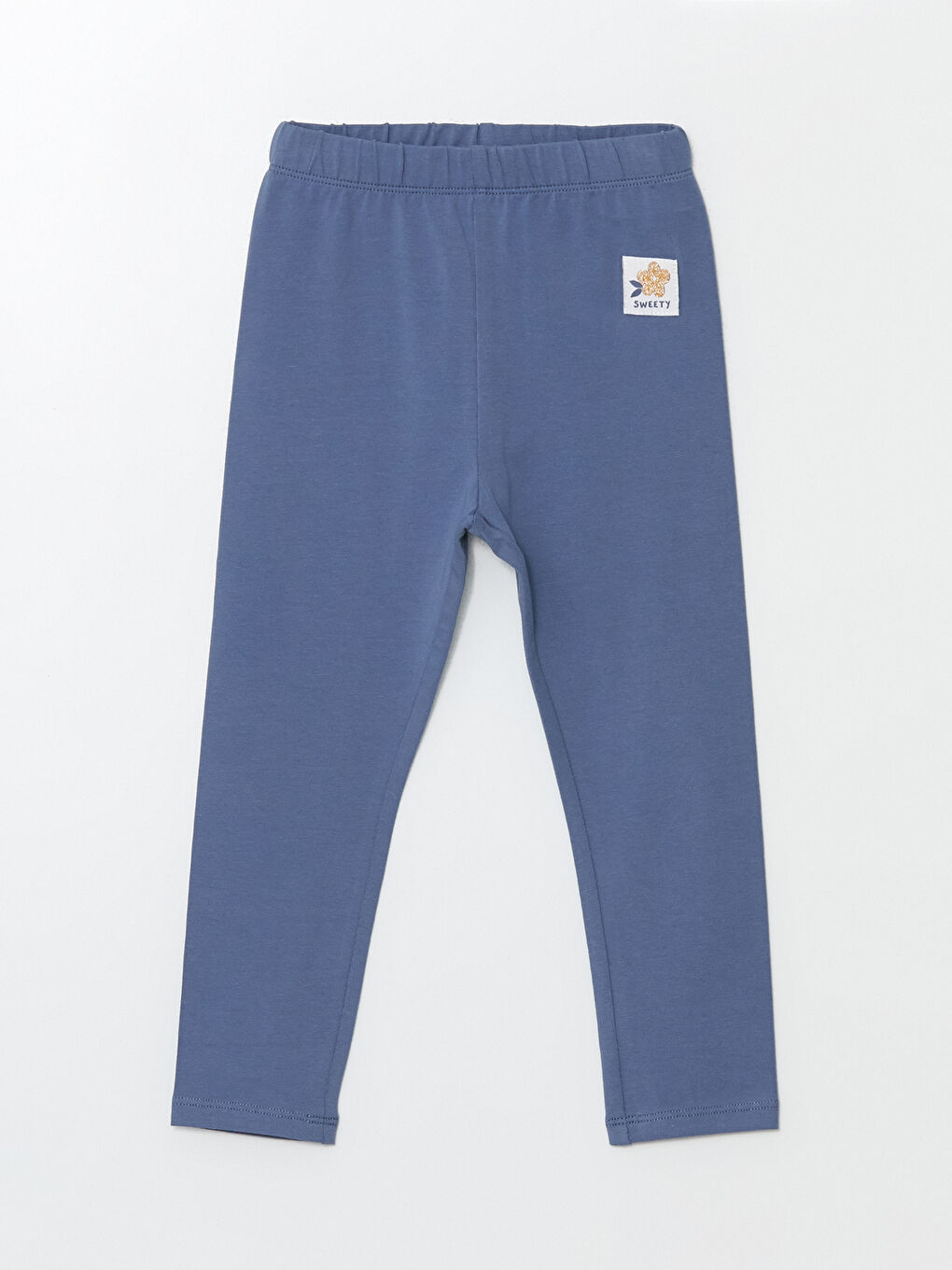 سروال ضيق بخصر مطاطي زهري بنات صغار جوج ديال الباكات-3