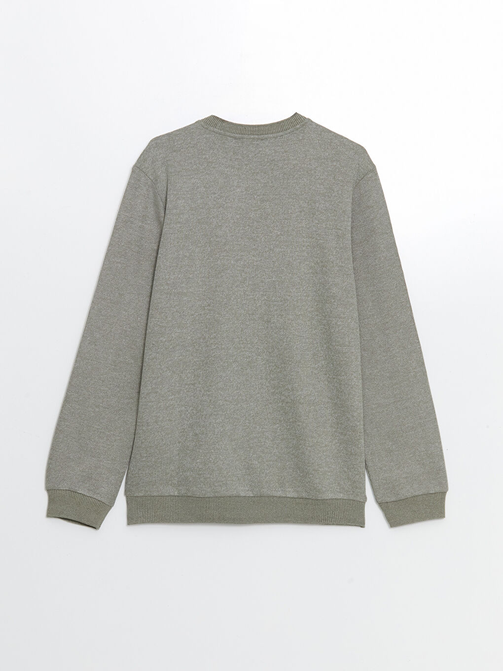 LCWAIKIKI Classic Bisiklet Yaka Uzun Kollu Erkek Sweatshirt -W4DV19Z8-MJV