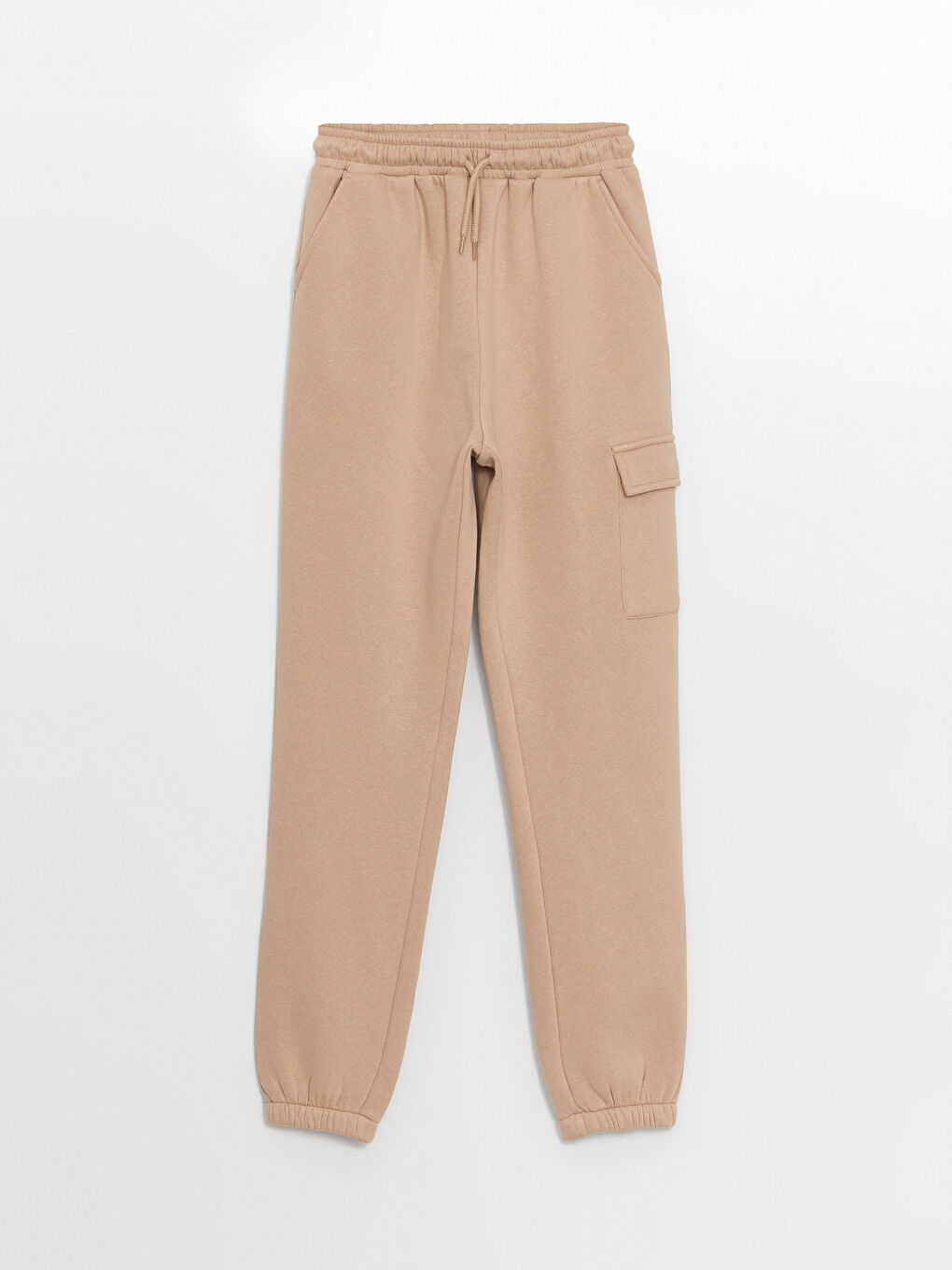LCW Kids Girls' Thick Jogger Sweatpants with Elastic Waist -W4DV76Z4-VES