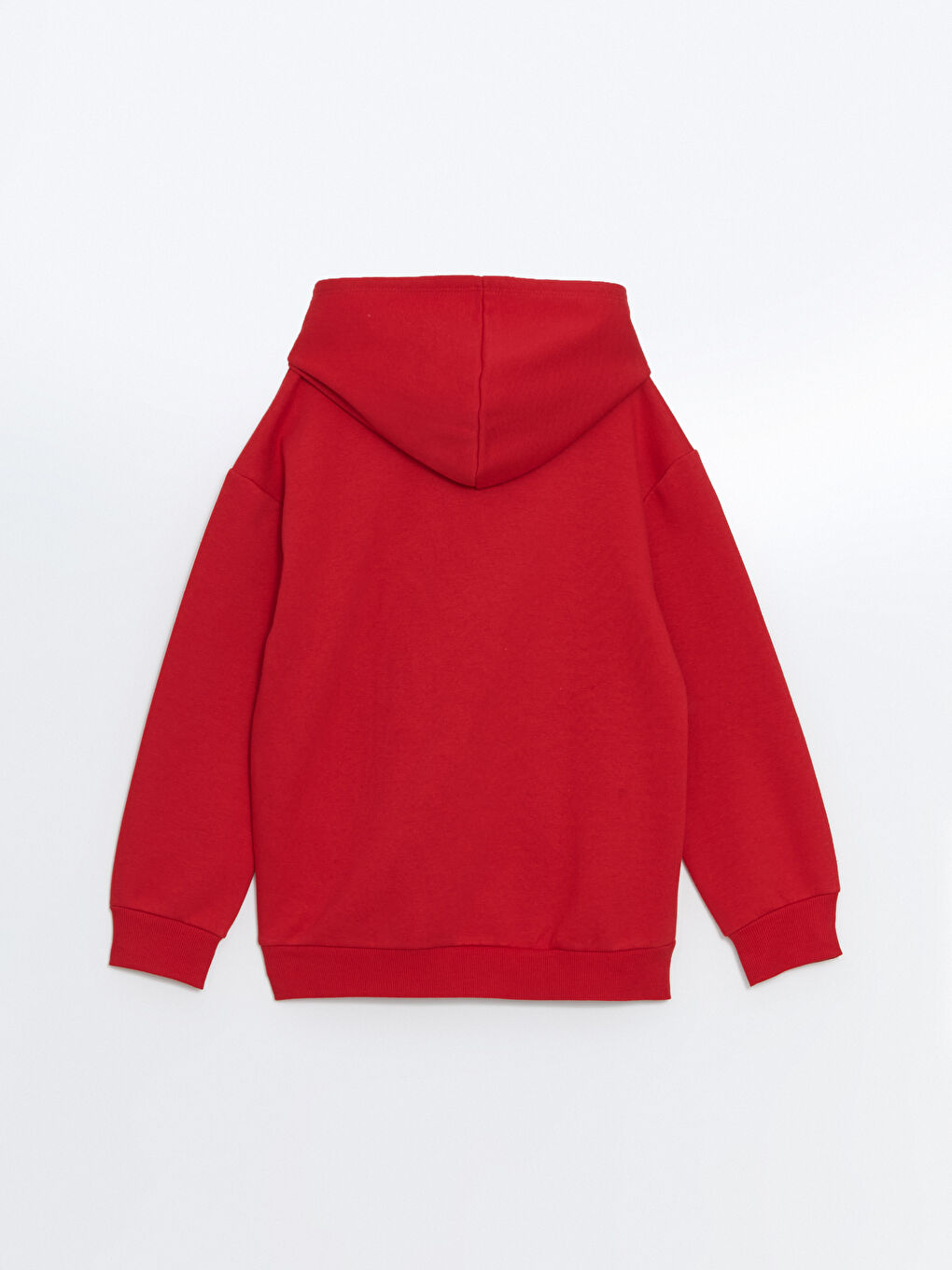 LCW Kids Kırmızı Kapüşonlu Kız Çocuk Sweatshirt - 2