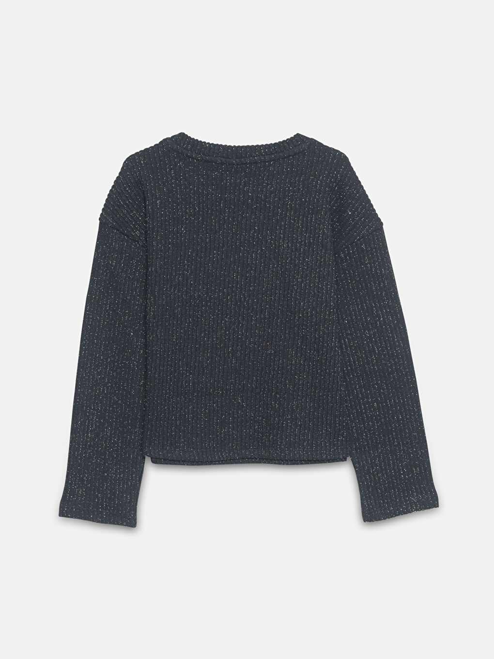 Crew Neck Long Sleeve Girls' T-Shirt -W4DY50Z4-CVL