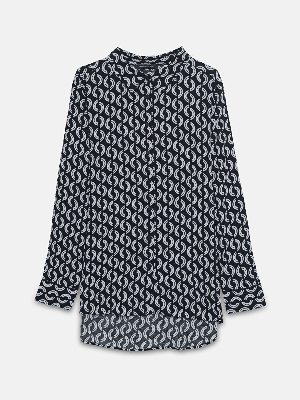 LCWAIKIKI Classic Patterned Long Sleeve Women's Shirt -W4DY64Z8-LQJ
