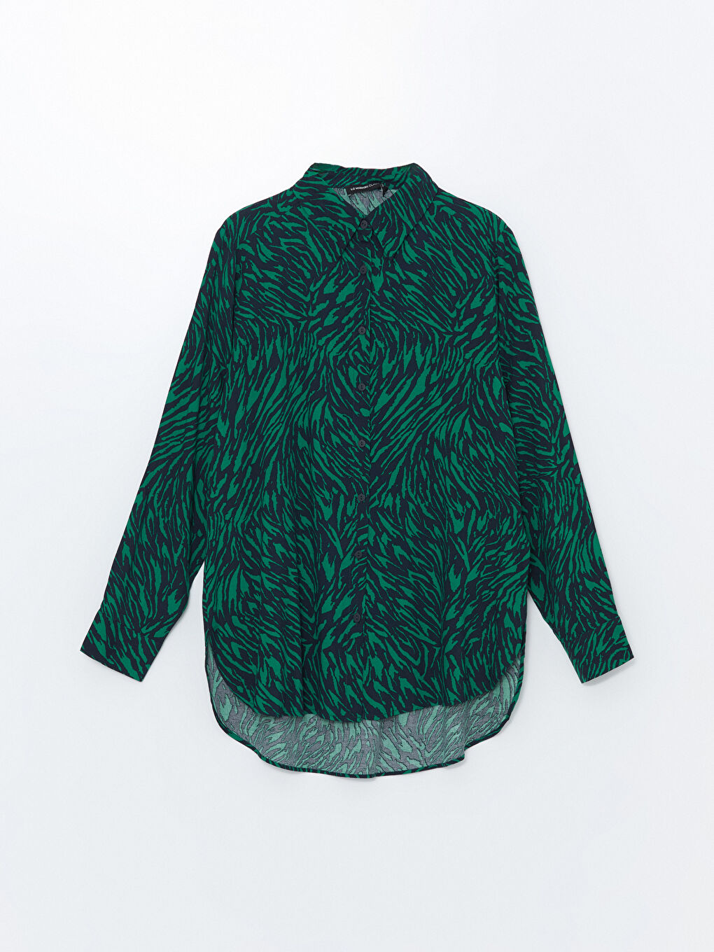 LCWAIKIKI Classic Patterned Long Sleeve Women's Shirt -W4DY64Z8-LRR