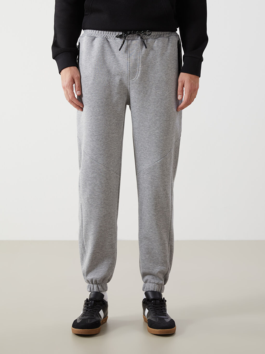 XSIDE Standart Kalıp Erkek Kalın Jogger Eşofman Altı -W4DY66Z8-LAL