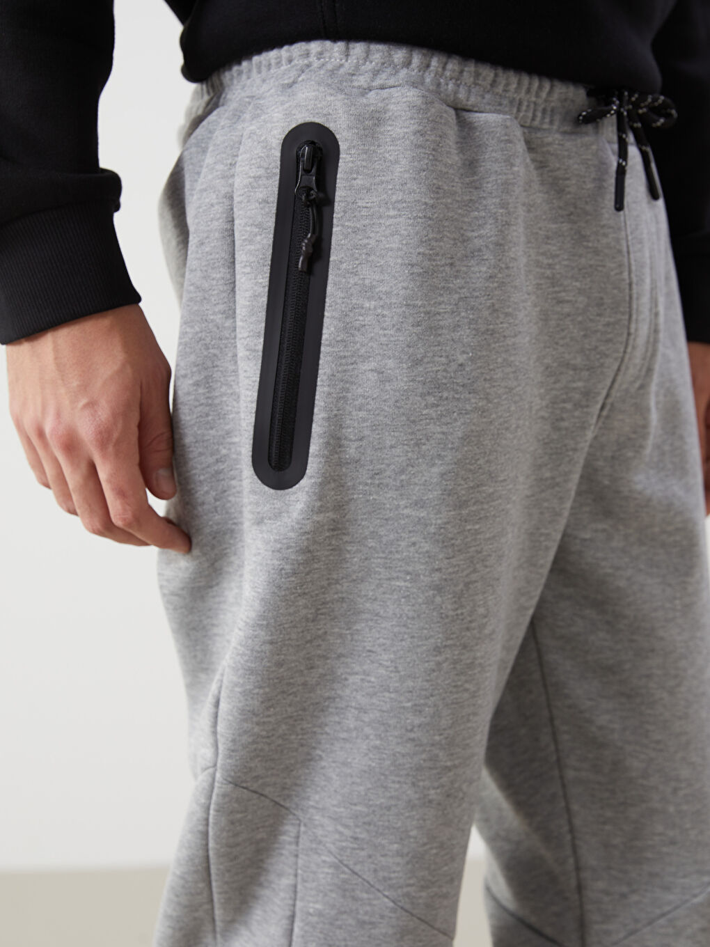 XSIDE Standart Kalıp Erkek Kalın Jogger Eşofman Altı -W4DY66Z8-LAL
