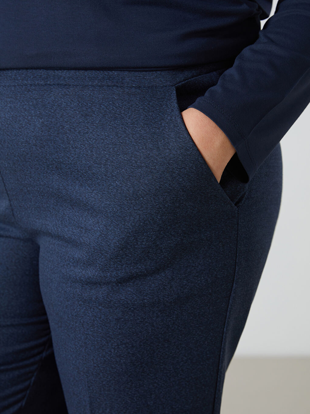 LCW Grace Elasticated Waist Women's Trousers -W4DY90Z8-YGH