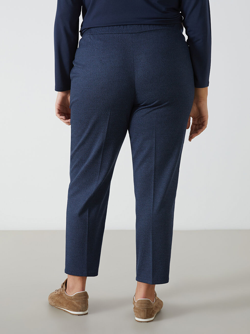 LCW Grace Elasticated Waist Women's Trousers -W4DY90Z8-YGH