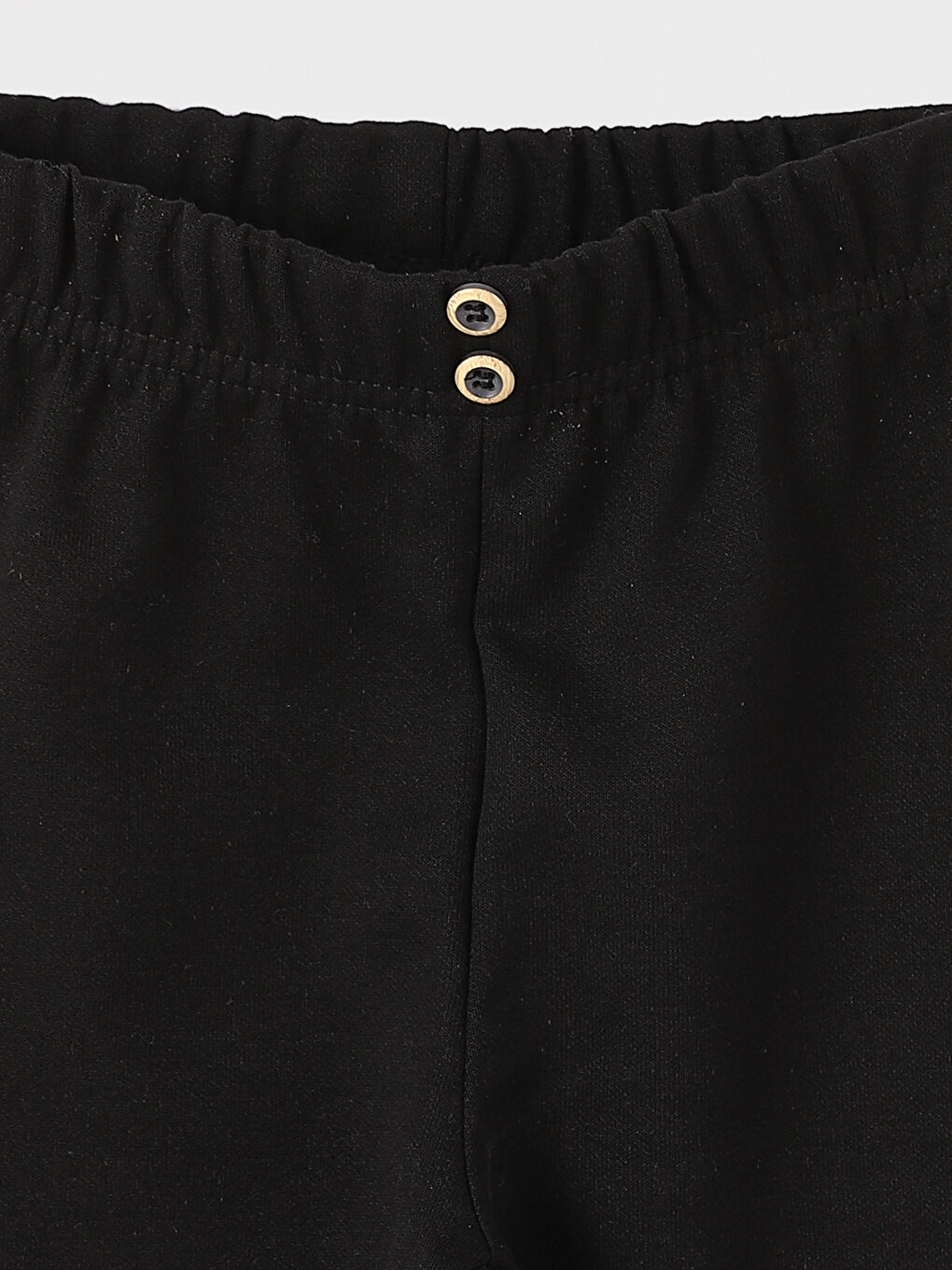 ليجن للبنات واسع بخصر مرن سادة-2