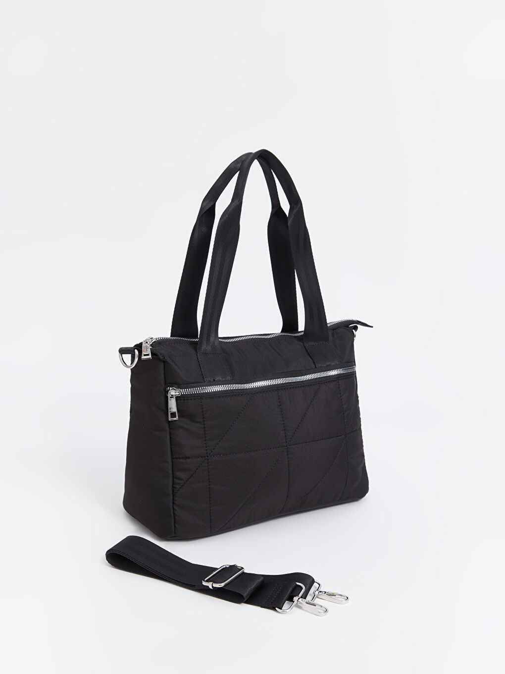 Sac à Main pour Femmes à Double Fermeture Éclair-1