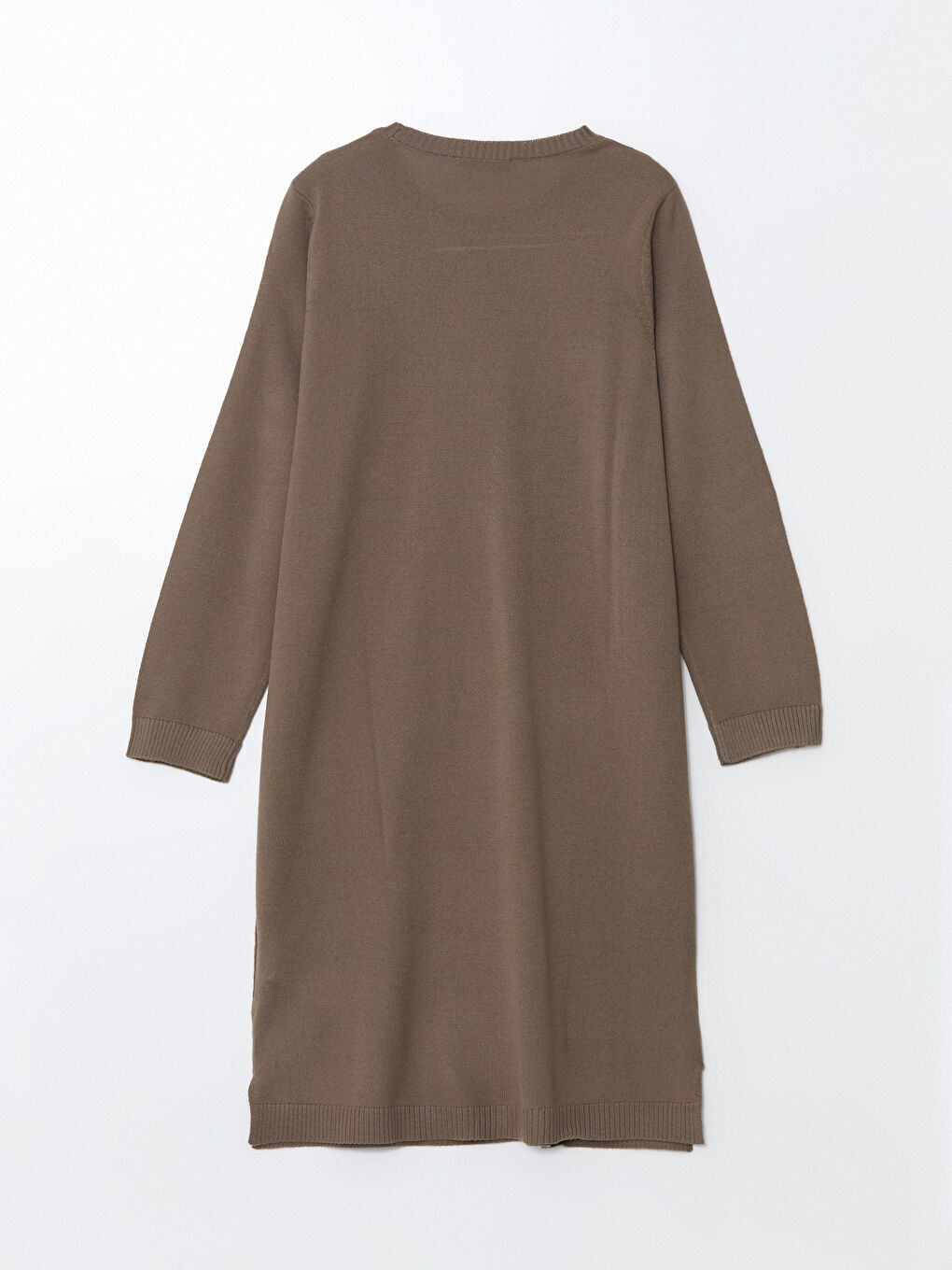 LCW Grace Crew Neck Women's Knitwear Dress -W4EA61Z8-GHQ