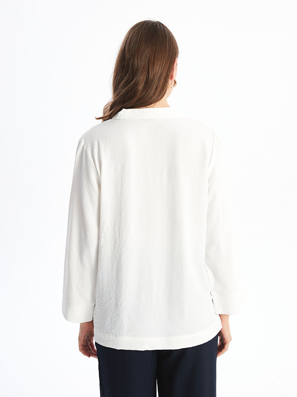 LC Waikiki Polo Neck Women's Blouse -W4EA62Z8-FEW