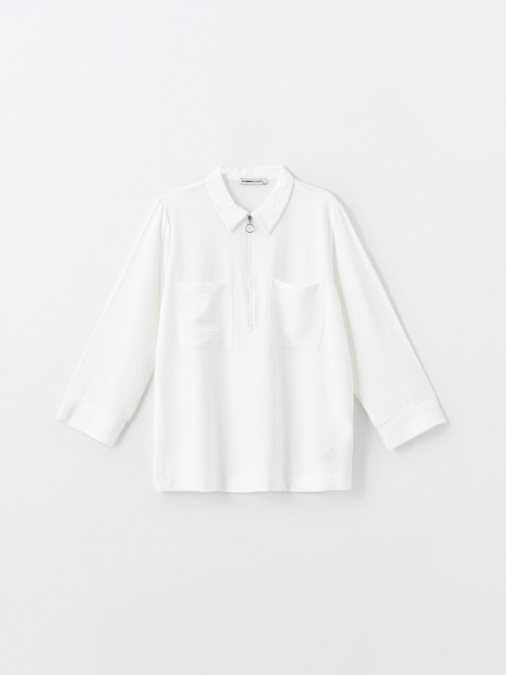 LC Waikiki Polo Neck Women's Blouse -W4EA62Z8-FEW