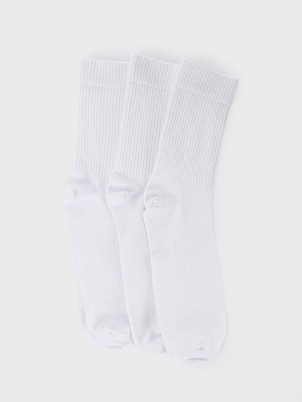 Chaussettes de cheville unies pour Hommes Lot de 3 pièces-1