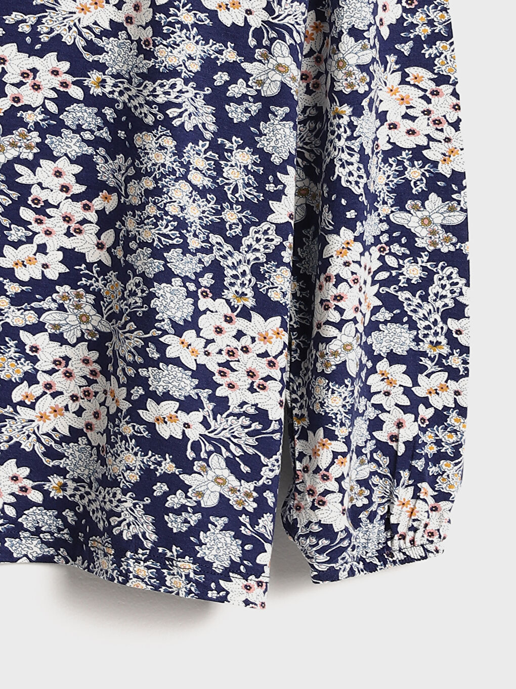 Tie Neck Patterned Women's Blouse -W4EB14Z8-LSG