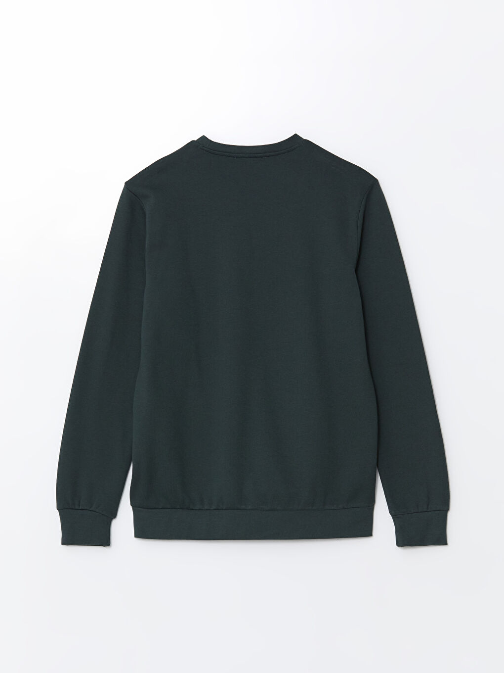 LCWAIKIKI Classic Petrol Bisiklet Yaka Uzun Kollu Baskılı Erkek Sweatshirt - 5