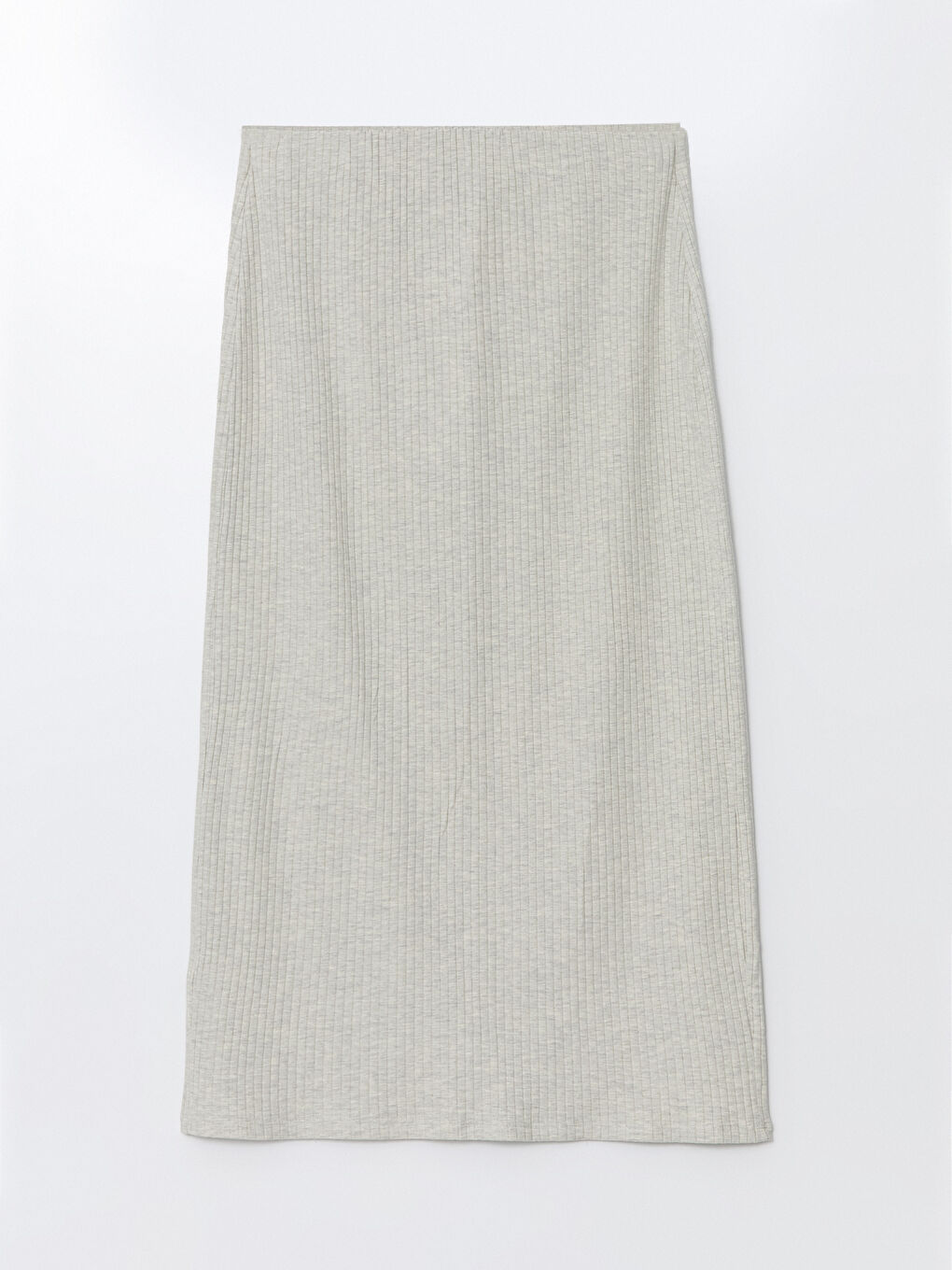 Slim Fit Ribbed Women's Skirt -W4EC09Z8-YJ3