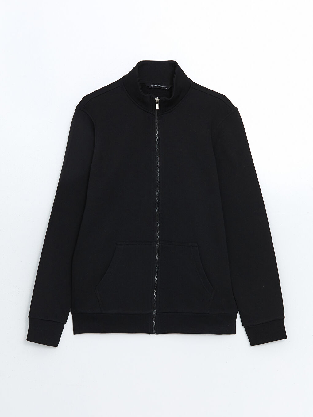 LCWAIKIKI Classic Sweat-shirt zippé à manches longues pour Hommes avec col cheminée -W4EC44Z8-CVL