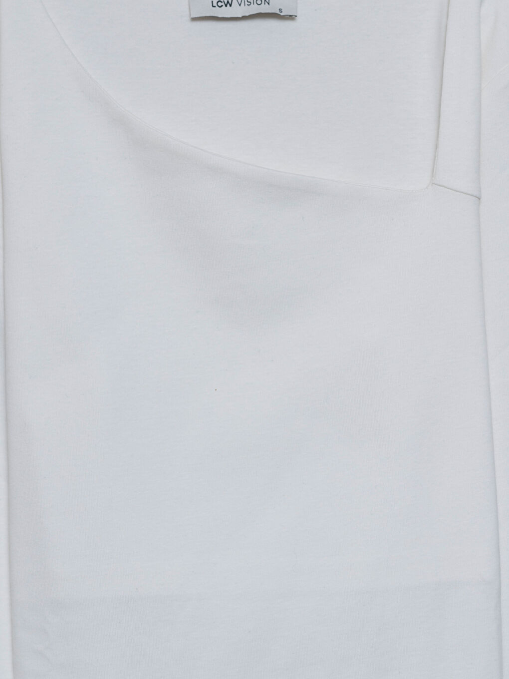 LCW Vision Asymmetric V Neck Women's Blouse -W4EC98Z8-L7Y