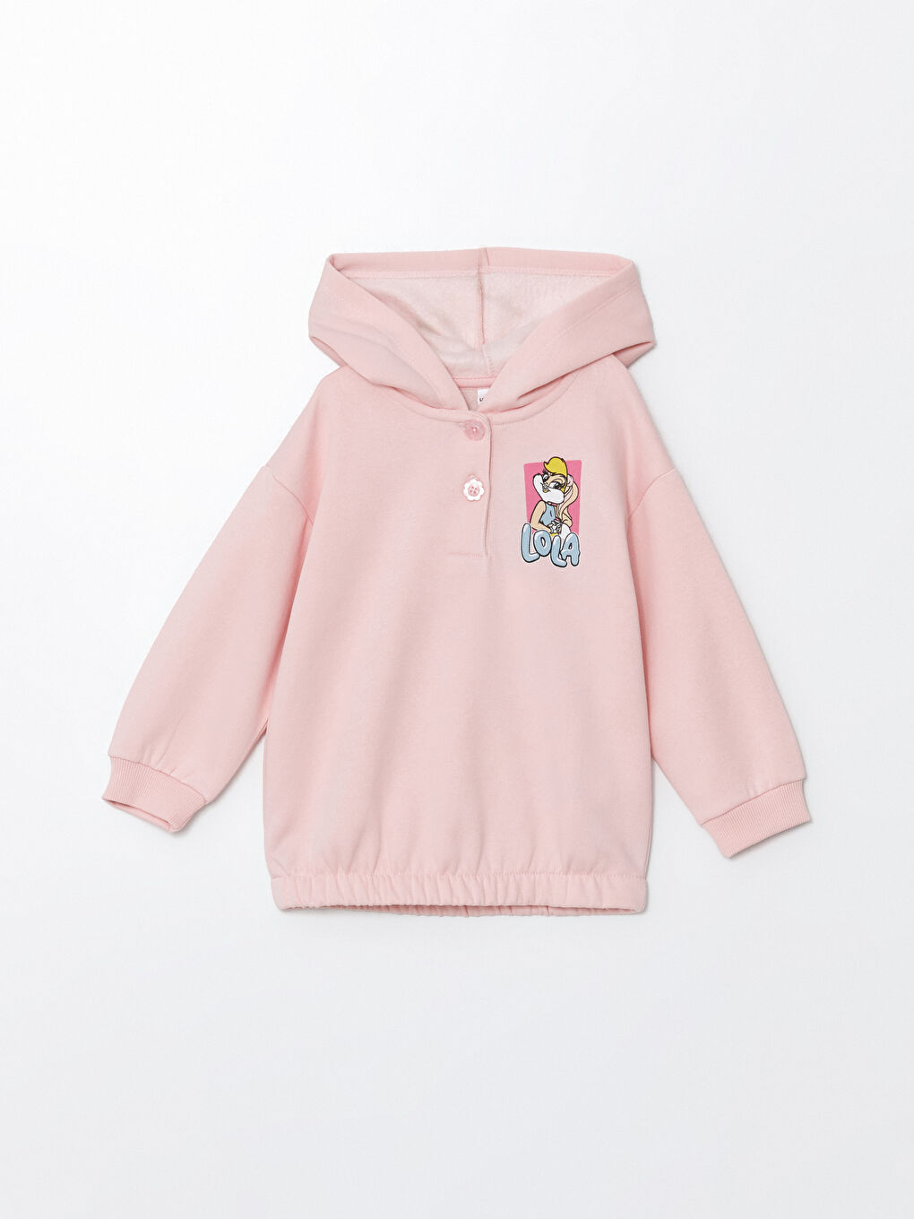 Bugs Bunny Printed Girls' Sweatshirt and Sweatpants 2 Pack Set-1
