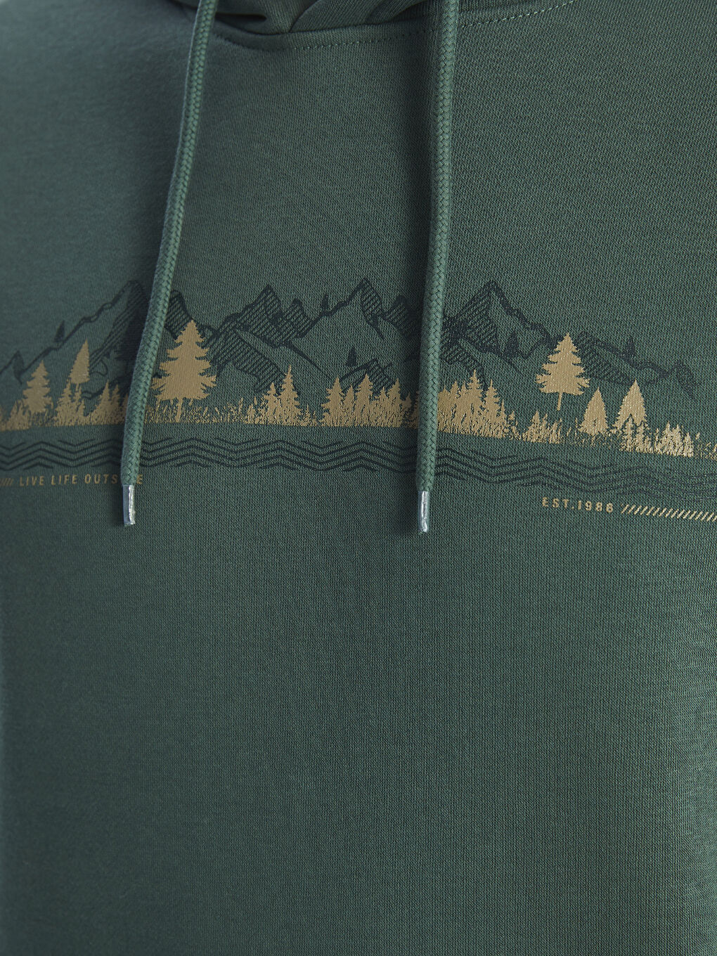 LCWAIKIKI Classic Kangaroo Pocket Men's Thick Hoodie -W4ED76Z8-HRV