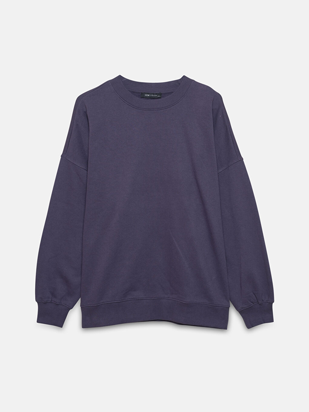 LCW Vision Mor Bisiklet Yaka Kadın Sweatshirt