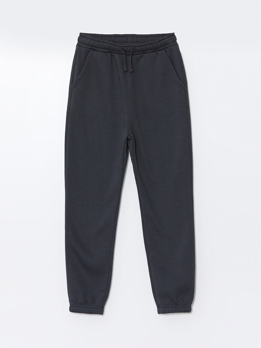 Antrasit Beli Lastikli Erkek Çocuk Jogger Eşofman Altı