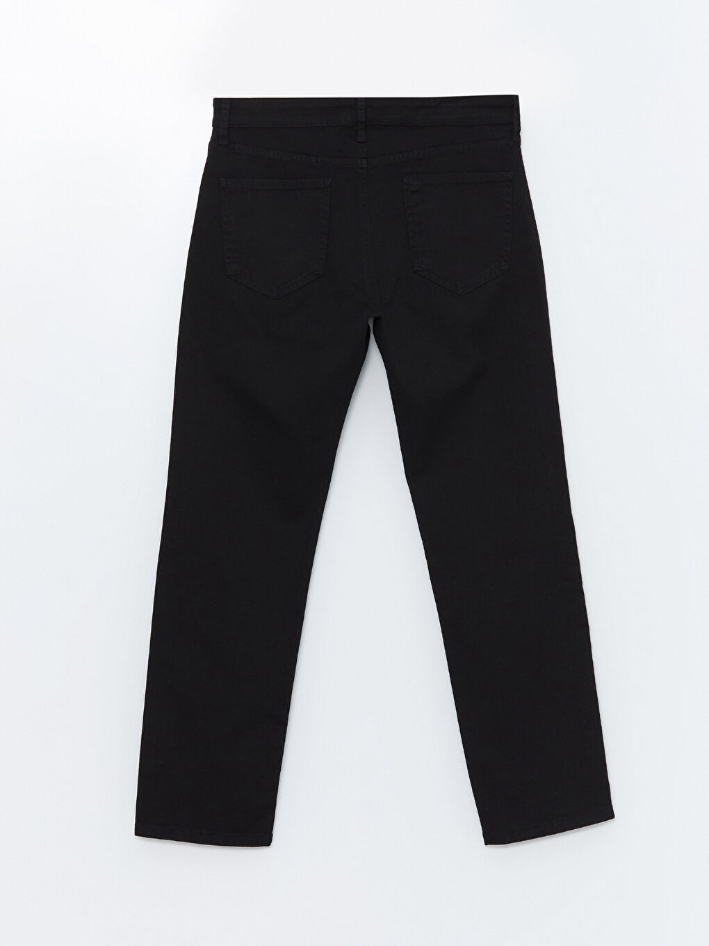 LCWAIKIKI Basic Yeni Siyah Standart Kalıp Gabardin Erkek Chino Pantolon - 5