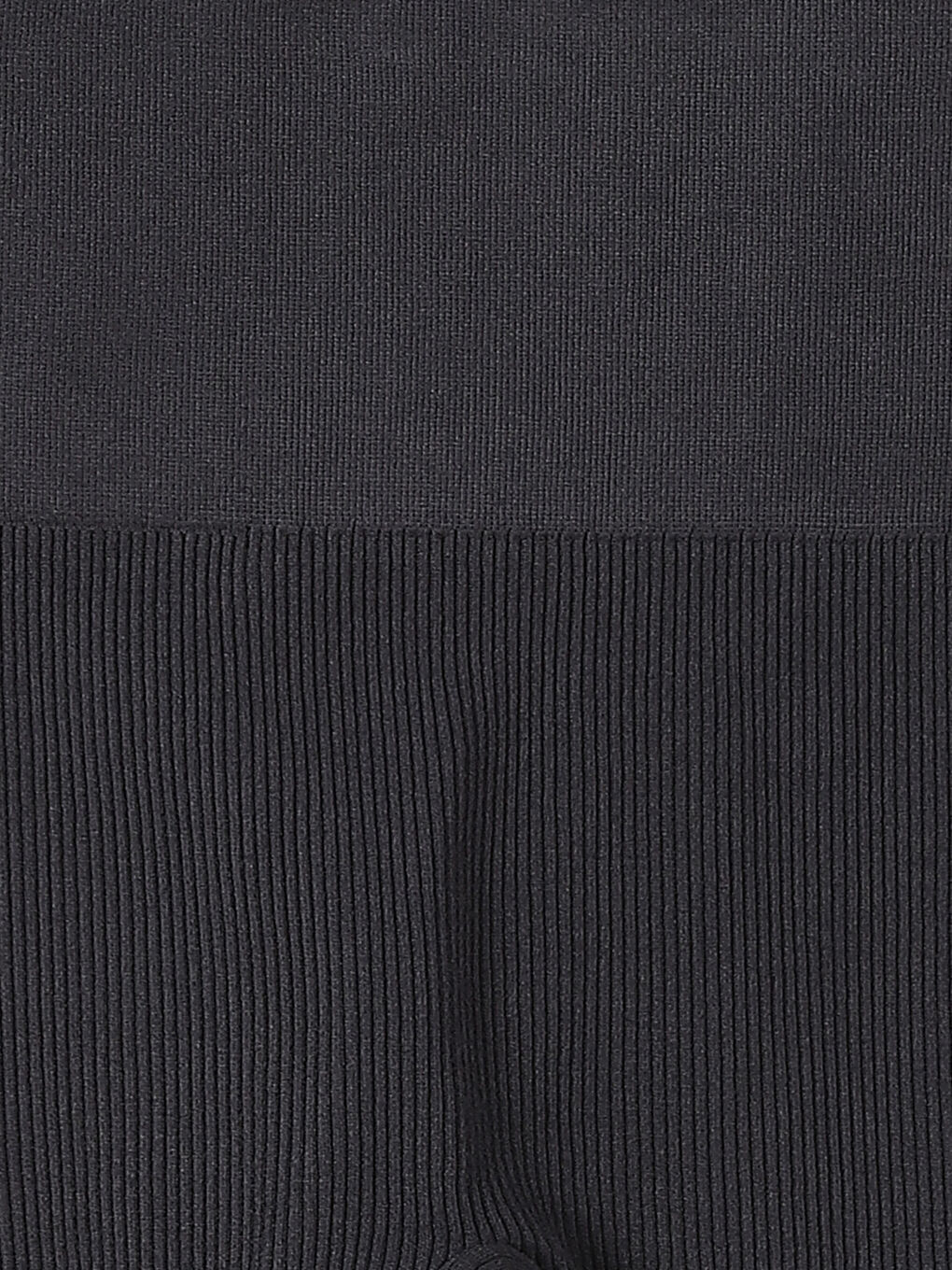 Plain Waistband Women's Ribbed Leggings -W4EE75Z8-HKS