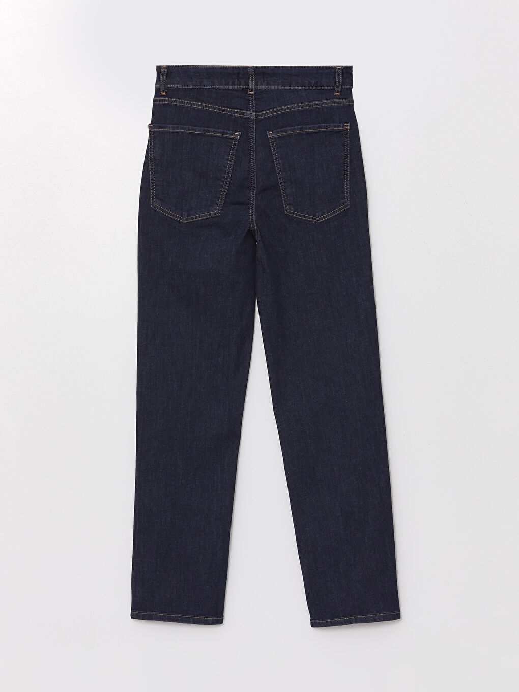 LCWAIKIKI Classic Koyu Rodeo Slim Fit Kadın Jean Pantolon - 5