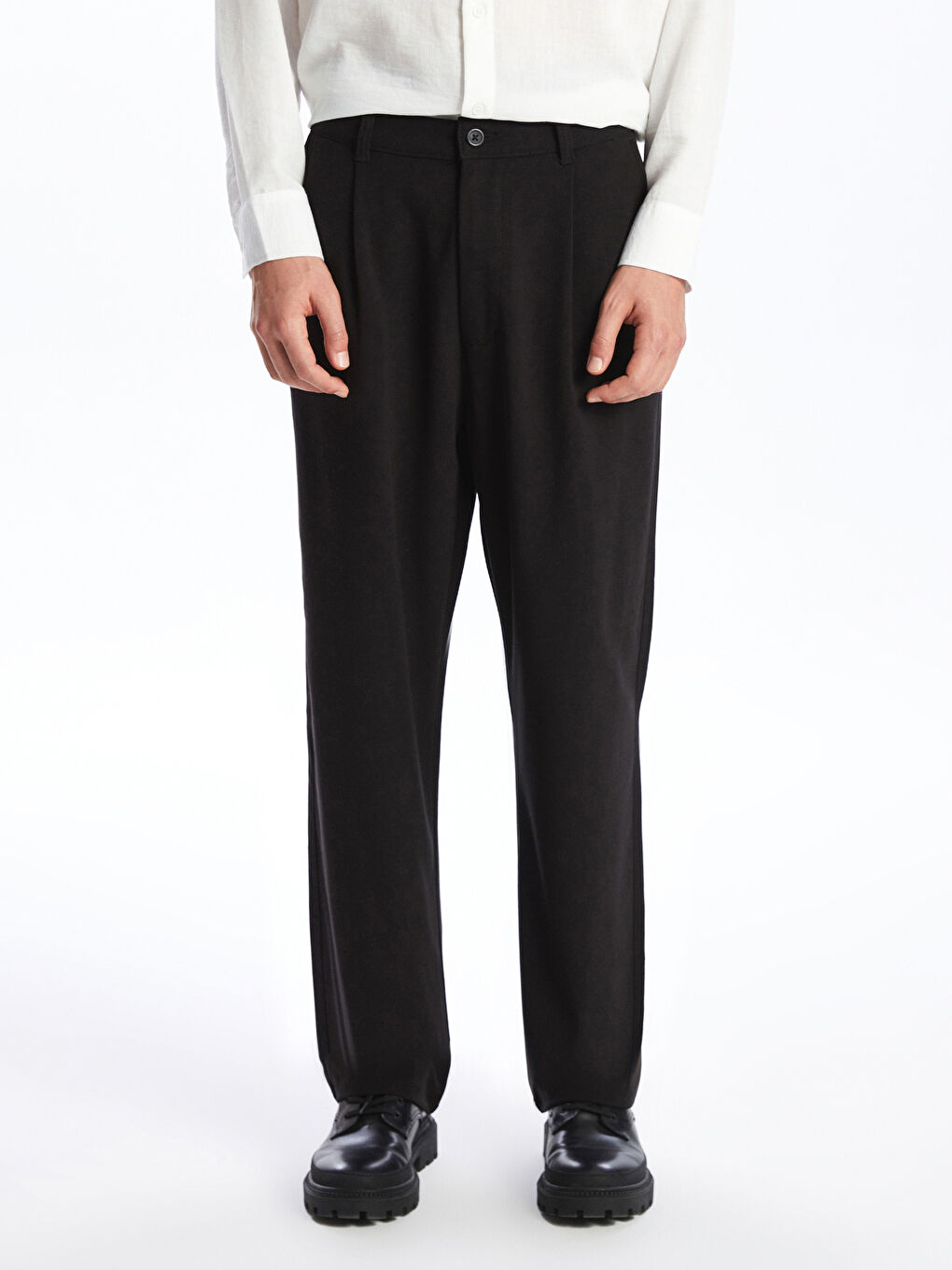 Muške chino pantalone širokog kroja -W4EF13Z8-RQL