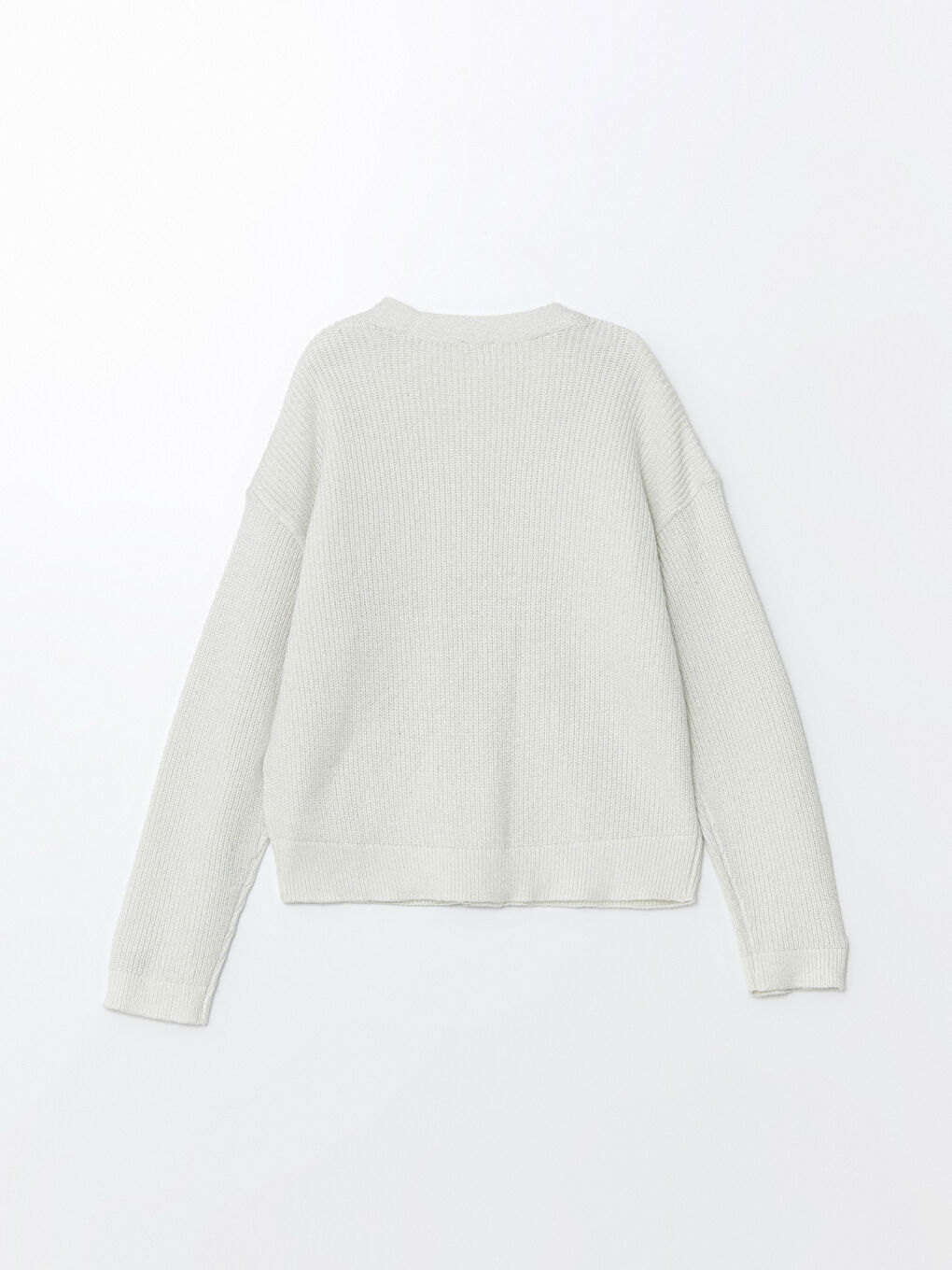 LCW Kids Cardigan en Tricot à Encolure en V pour Filles -W4EF23Z4-SGG