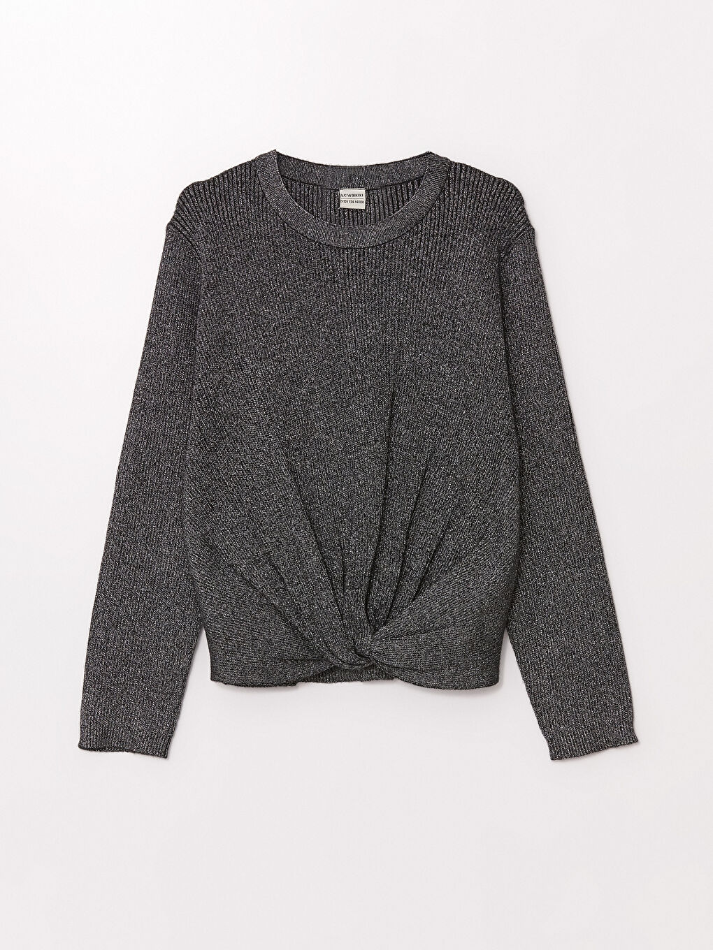 Standard Fit Crew Neck Knit Sweater -W4EF35Z4-CVL