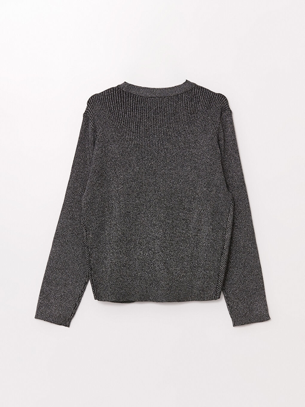Standard Fit Crew Neck Knit Sweater -W4EF35Z4-CVL